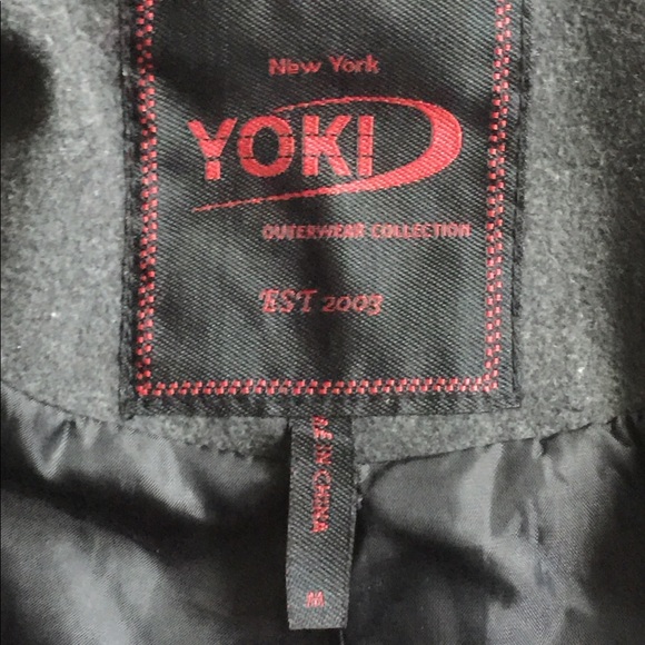 WOMANS YOKI OUTERWEAR SIZE MED GRAY JACKET. - Picture 5 of 7